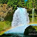 Sahalie Falls Rainbow