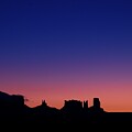 Sunrise at Monument Valley